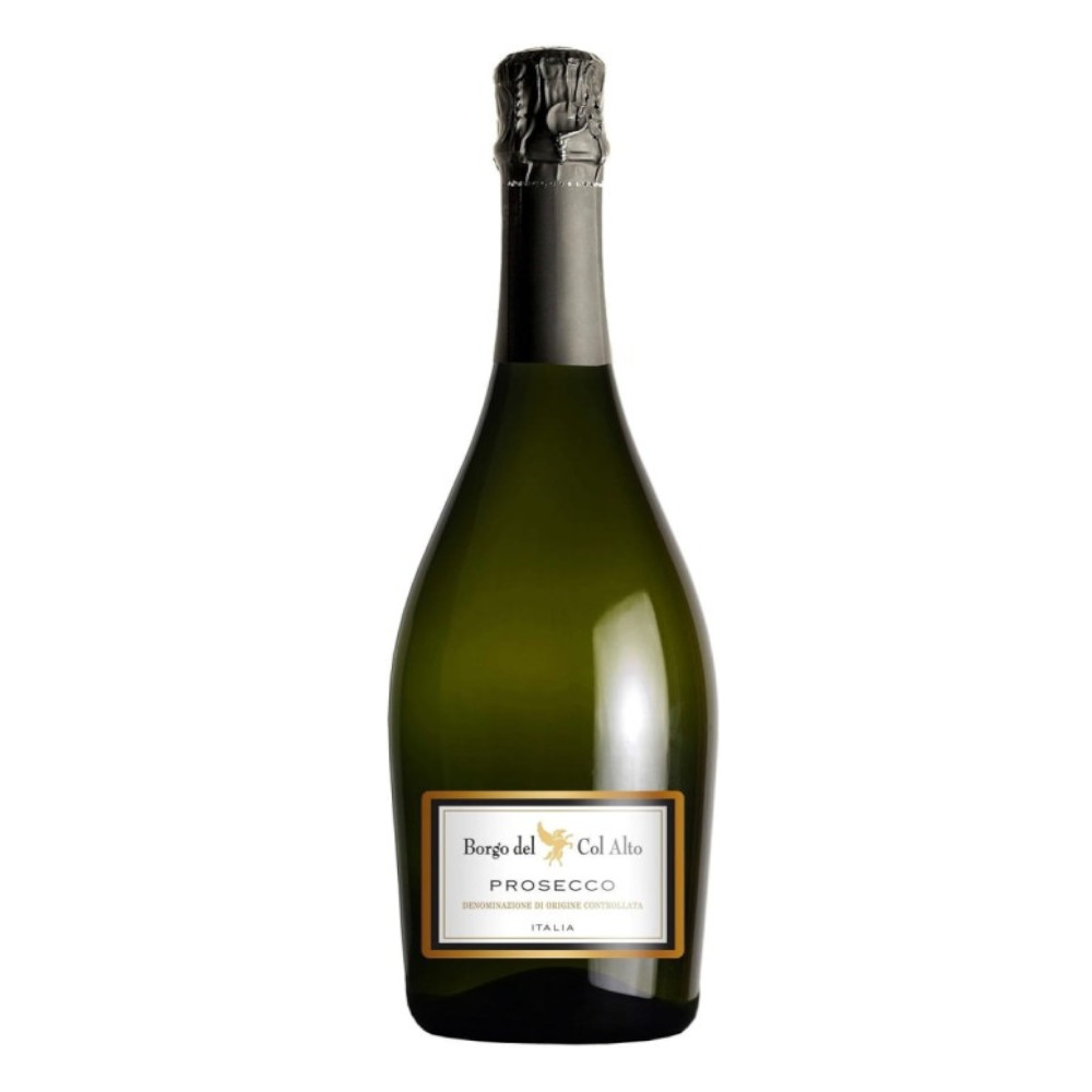 Wino Musujące Prosecco Borgo del Col Alto 11 białe półwytrawne 750 ml
