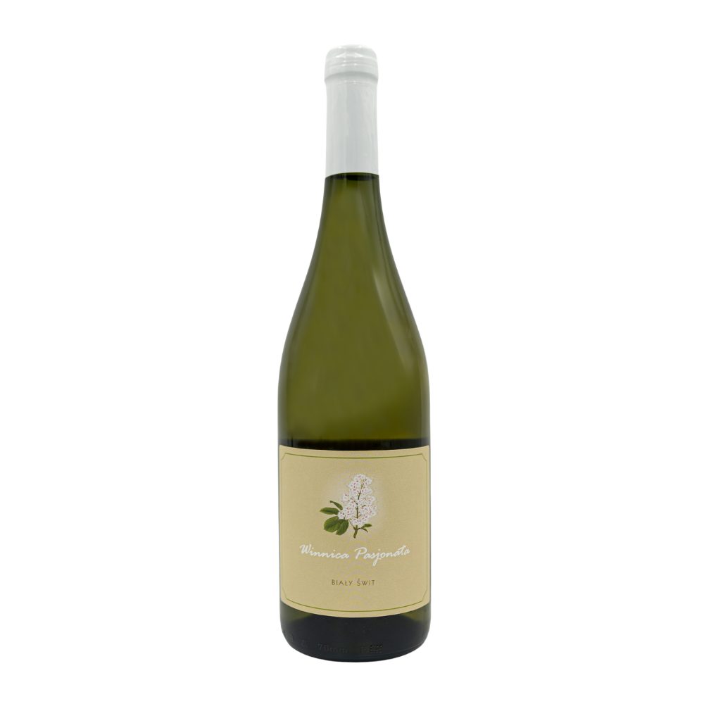 Wino Winnica Pasjonata Biały świt 12,5% białe wytrawne 750 ml