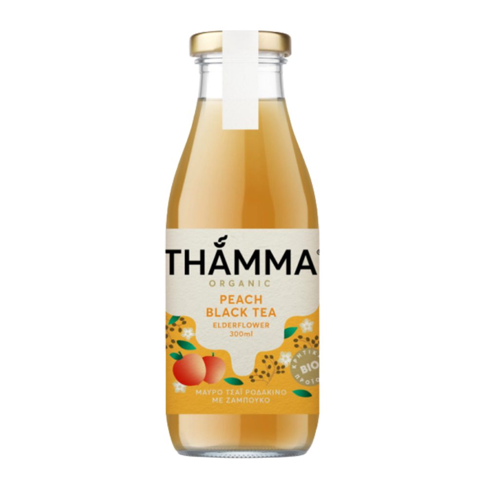 Napój Thamma Peach Black Tea 300 ml