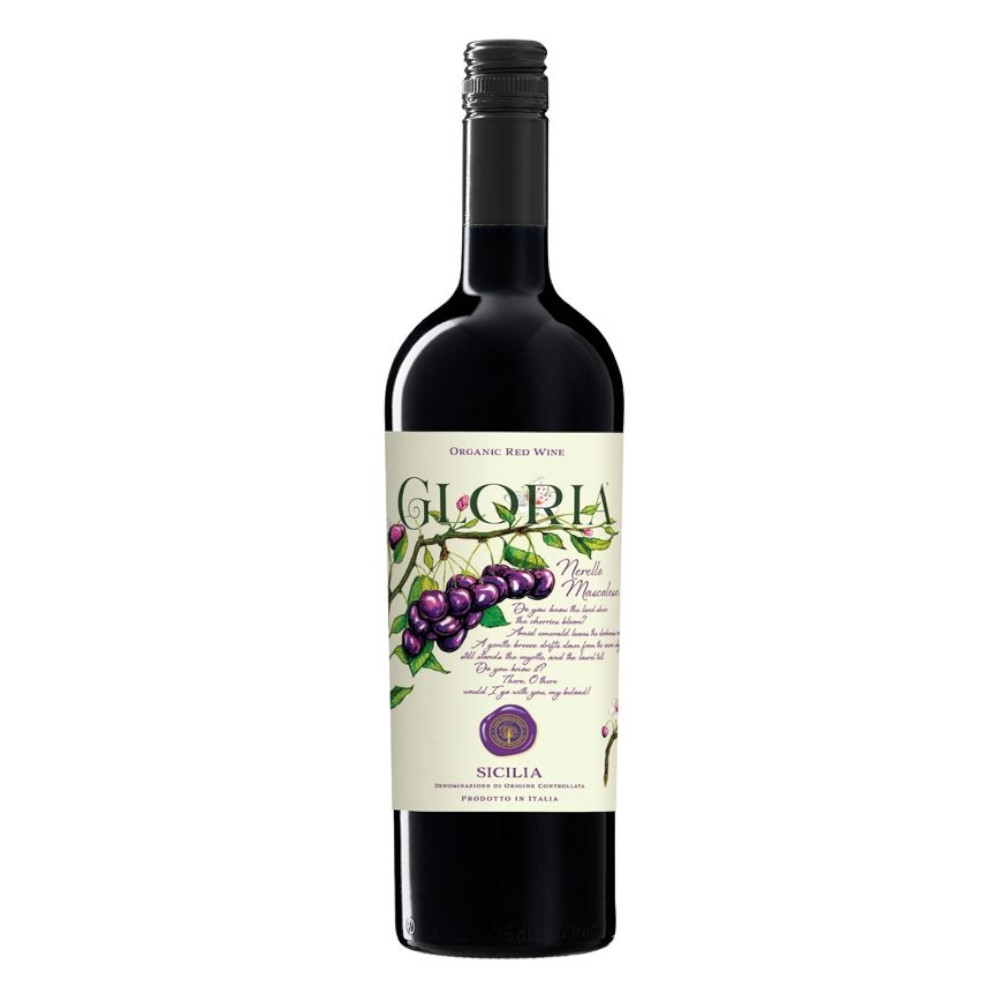 Wino Gloria Nerello Mascalese Organic 13% czerwone wytrawne 750 ml
