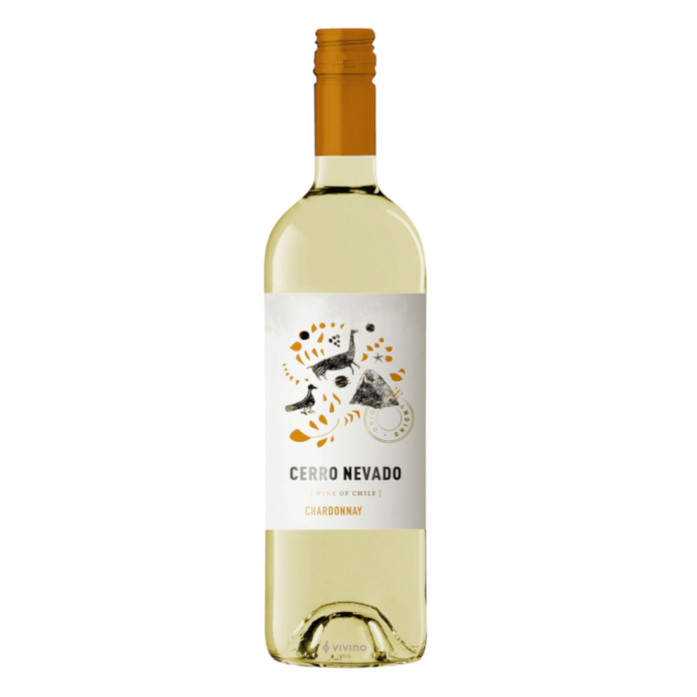 Wino Cerro Nevado Chardonnay 12,5% białe wytrawne 750 ml