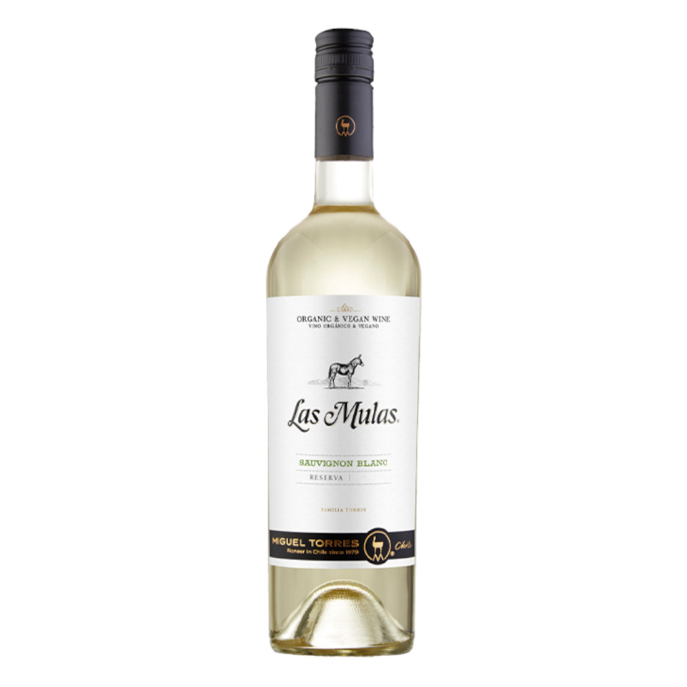 Wino Las Mulas Sauvignon Blanc Organic 12,5% białe wytrawne 750 ml