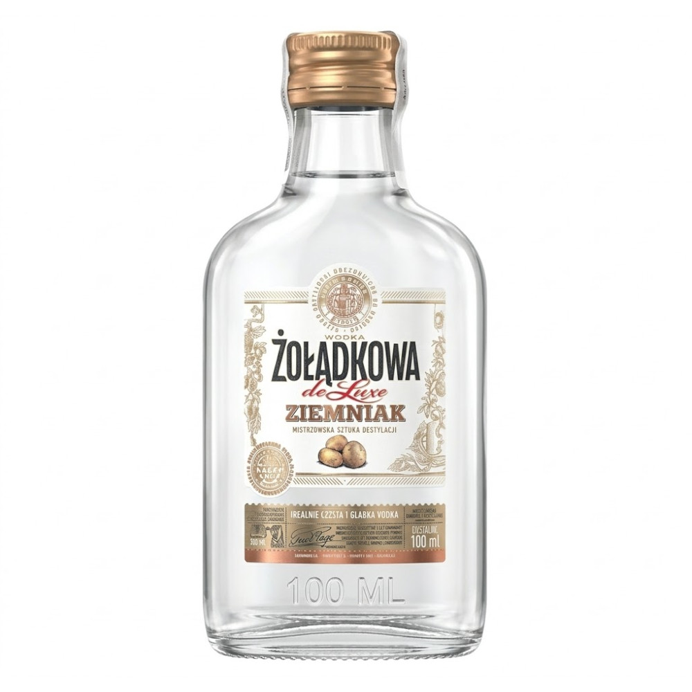 Wódka Żołądkowa Czysta De Lux Ziemniak 37,5% 90 ml