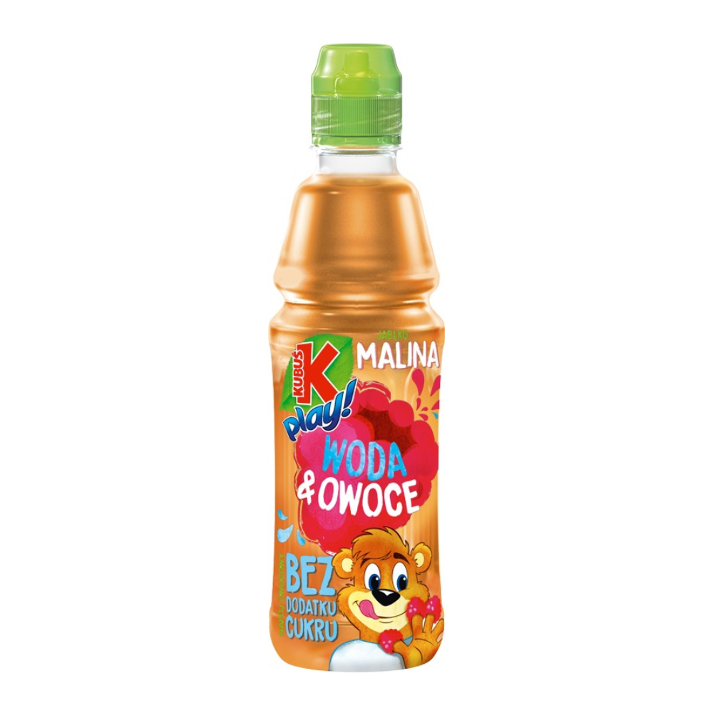 Napój Kubuś Play Owocowy Jabłko-Malina 400 ml DRS
