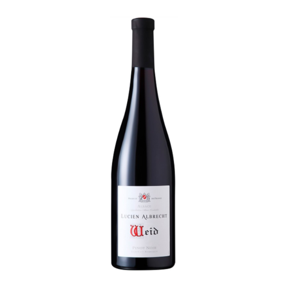 Wino Lucien Albrecht Weid Pinot Noir Alsace 2017 13% czerwone wytrawne 750 ml