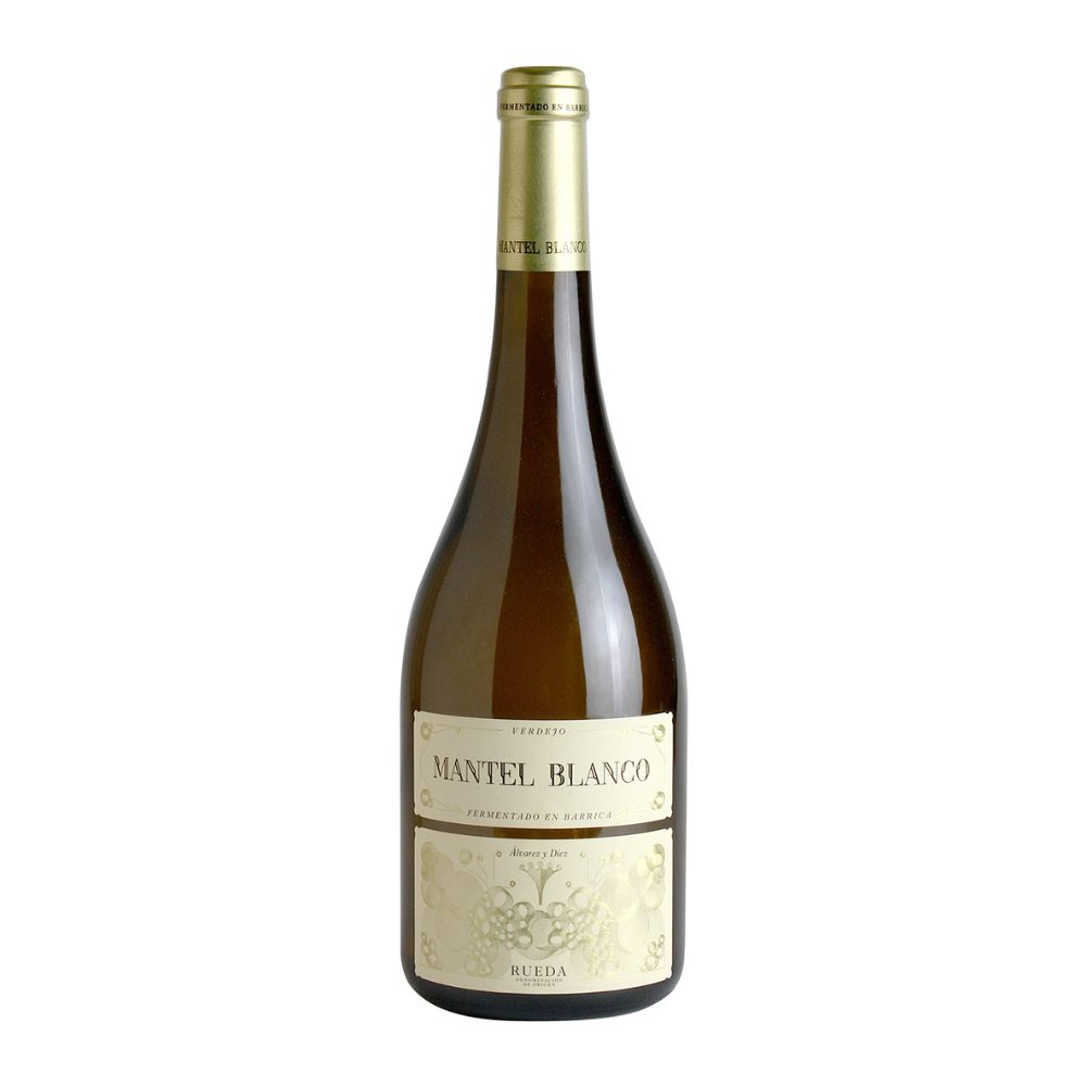 Wino Mantel Blanco Verdejo Barrica Alvares 2024 13% białe wytrawne 750 ml