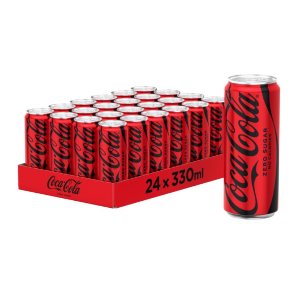 Napój Coca-Cola Zero 24 x 330 ml puszka DRS