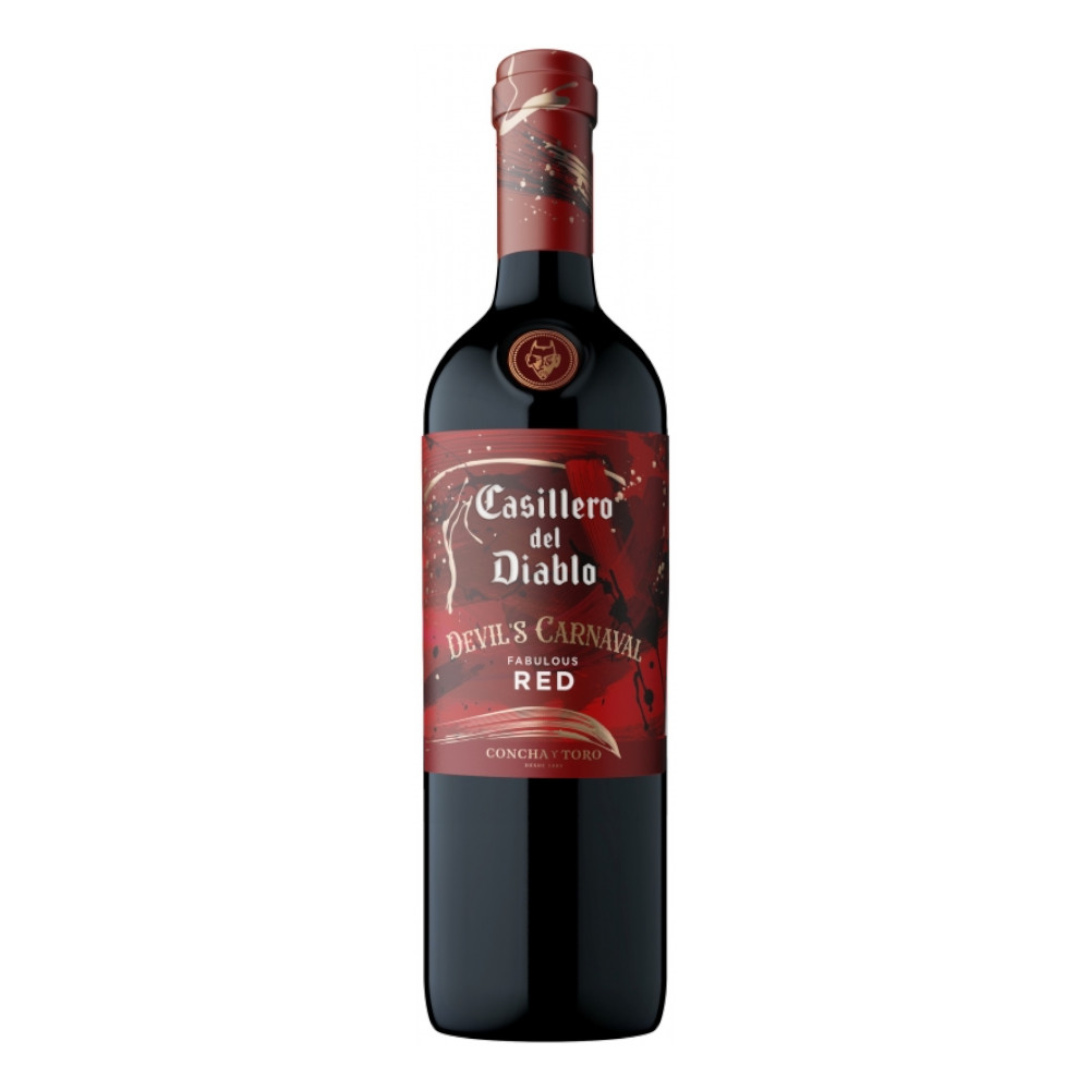 Wino Casillero del Diablo Devil's Carnaval Fabulous Red 13% czerwone półsłodkie 750 ml