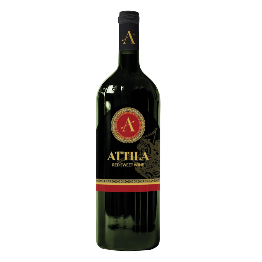 Wino Attila Red Cuvee 12% czerwone słodkie 1000 ml