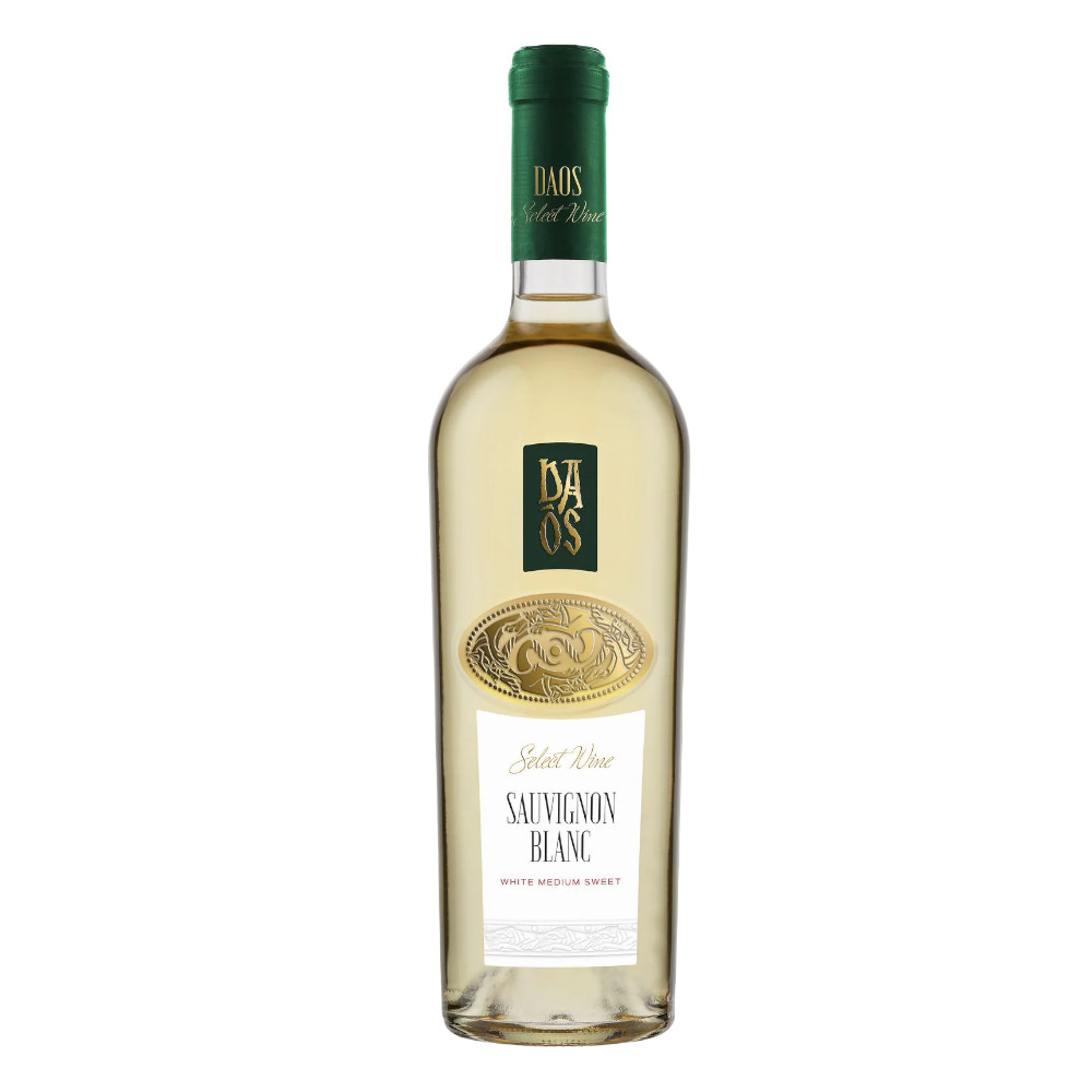 Wino Daos Sauvignon Blanc 12% białe półsłodkie 750 ml