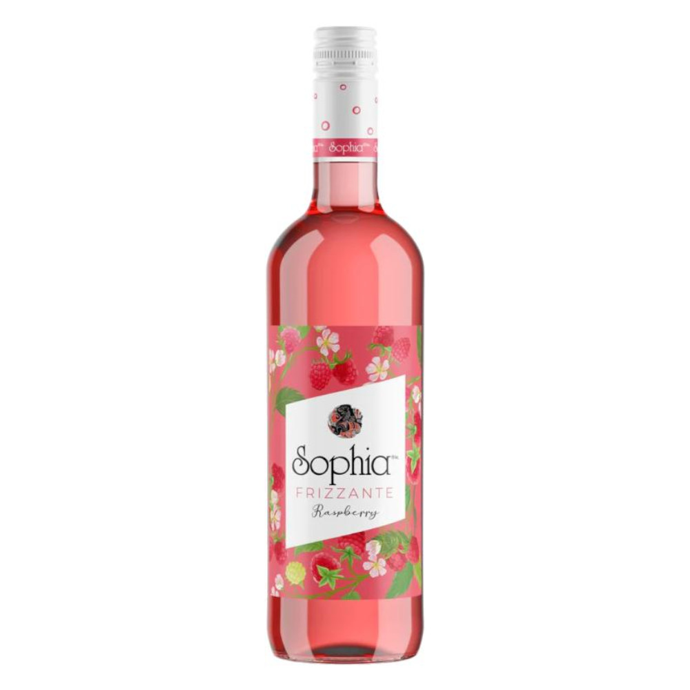 Wino Sophia Frizzante Raspberry 10% czerwone słodkie 750 ml
