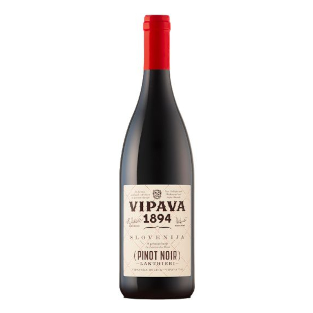 Wino Vipava Lanthieri Pinot Noir 14% czerwone wytrawne 750 ml
