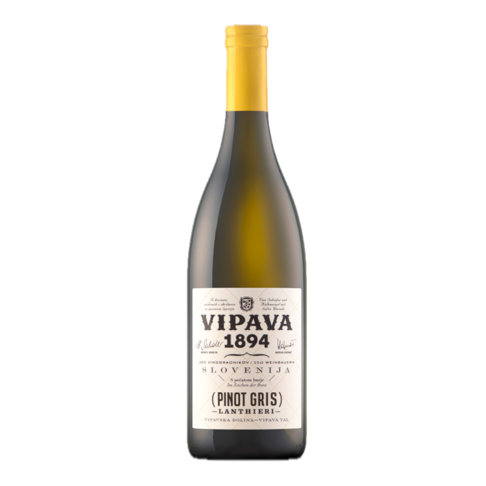 Wino Vipava Lanthieri Pinot Gris 12% białe wytrawne 750 ml