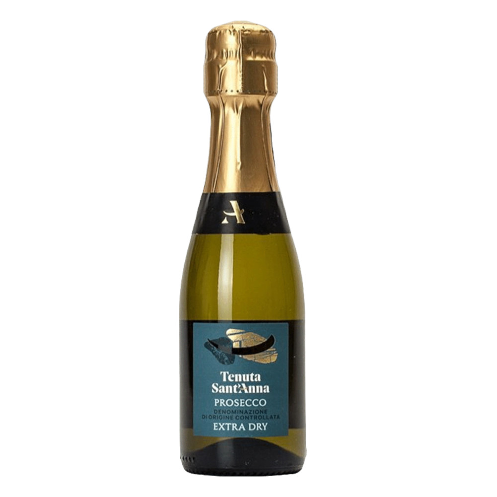 Wino Musujące Prosecco Sant Anna Extra Dry 11% białe wytrawne 200 ml