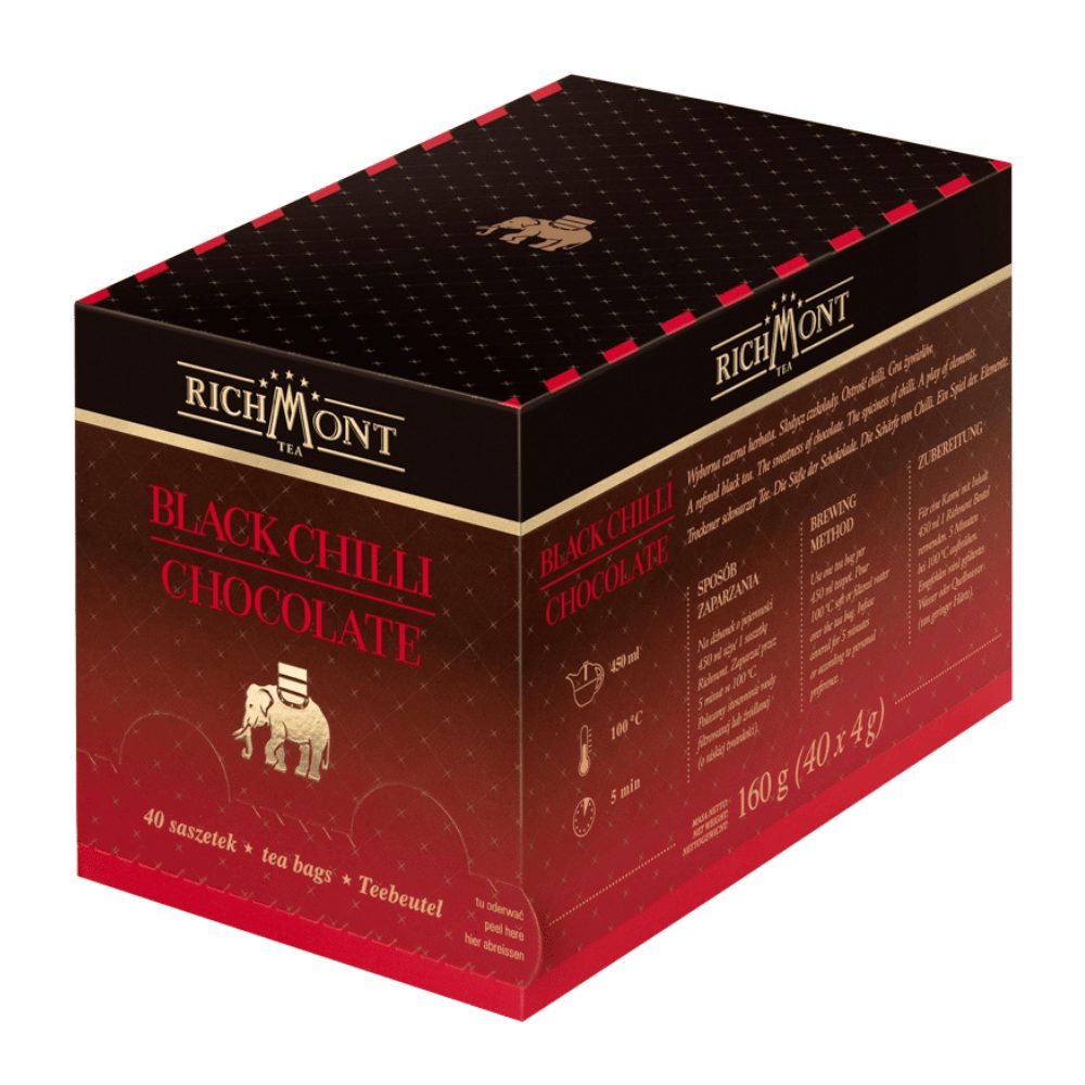 Herbata Richmont Black Chilli Chocolate 50 szt