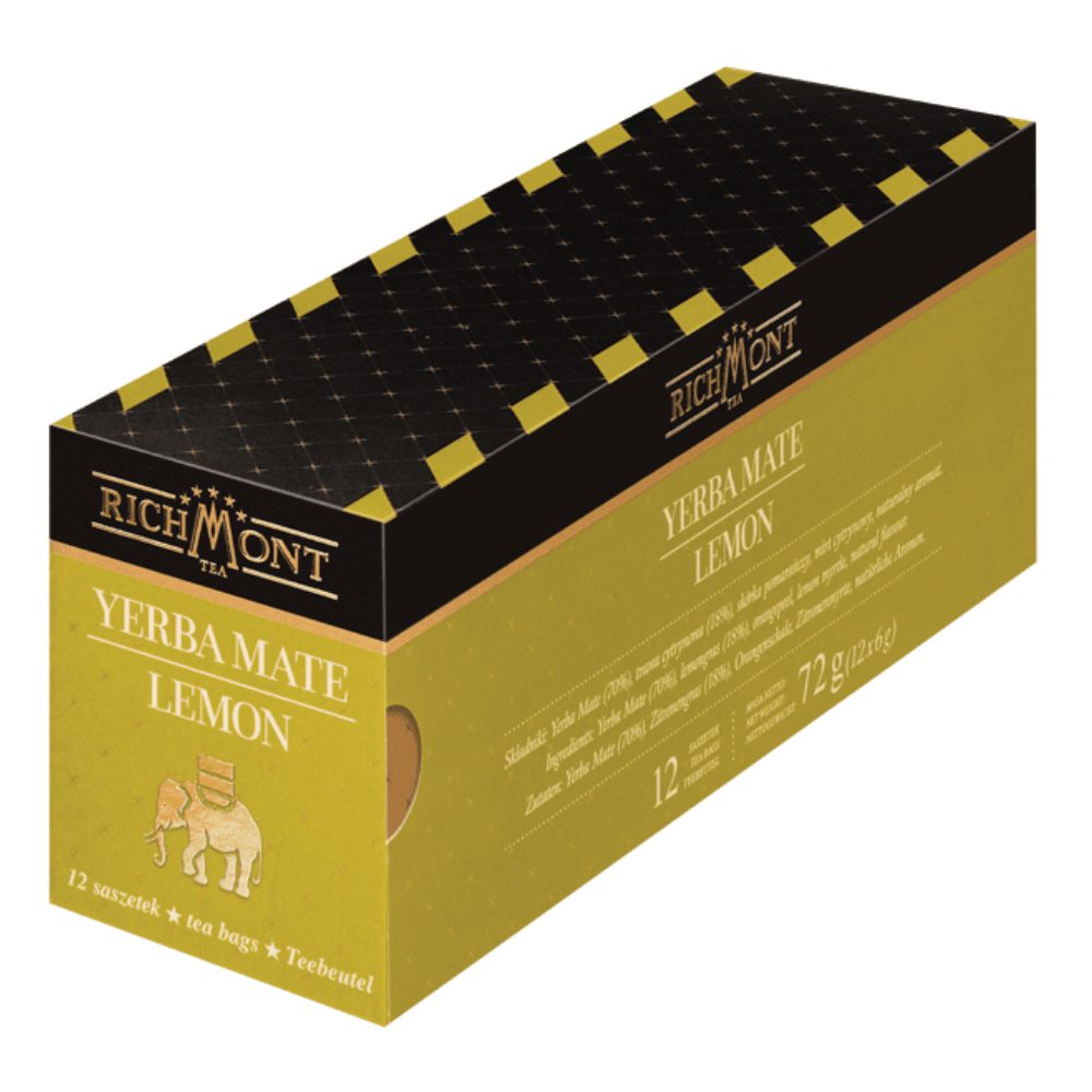 Herbata Richmont Yerba Mate Lemon 12 szt