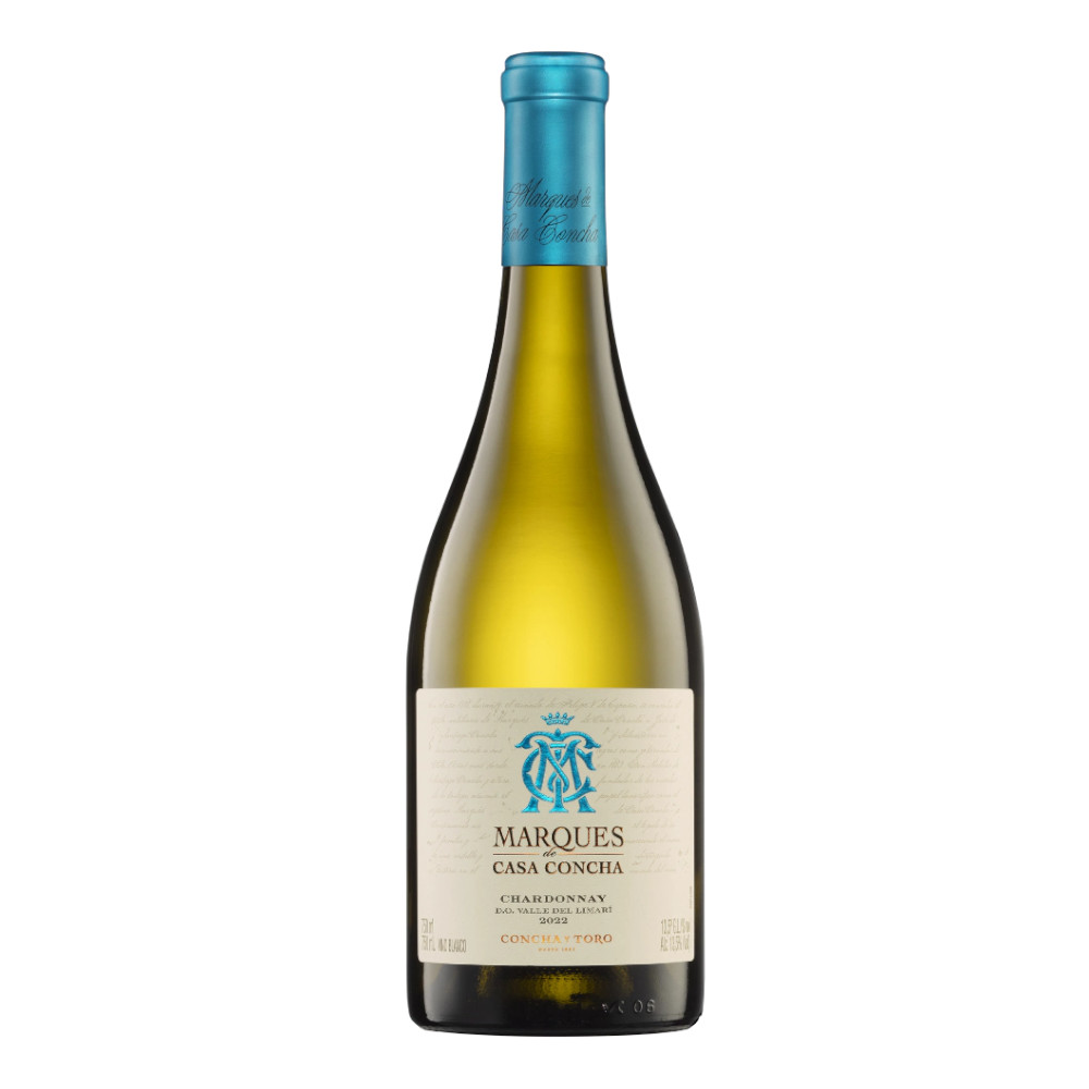 Wino Marques de Casa Concha Chardonnay 13,5% białe wytrawne 750 ml