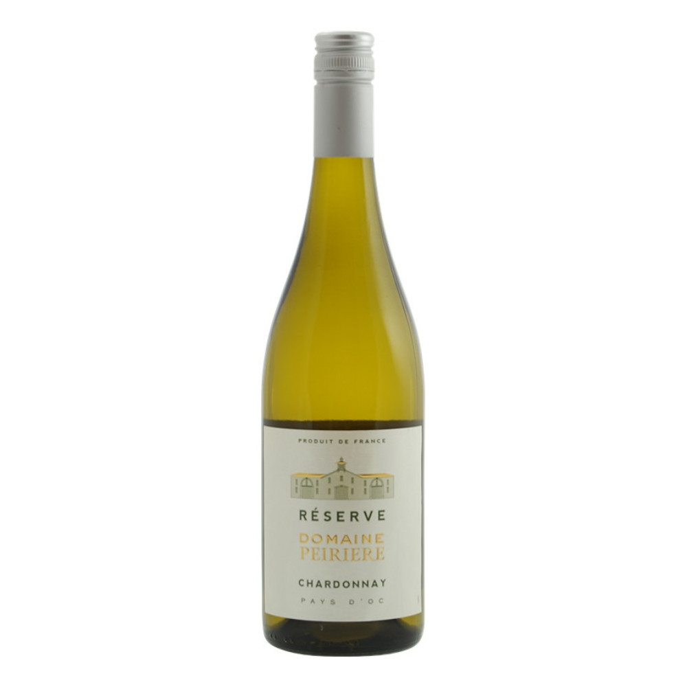 Wino Domaine Peiriere Reserve Chardonnay 14% białe wytrawne 750 ml