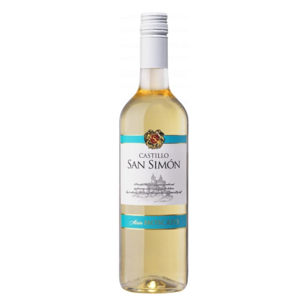 Wino Castillo San Simon Airen Moscato 11,5% białe słodkie 750 ml