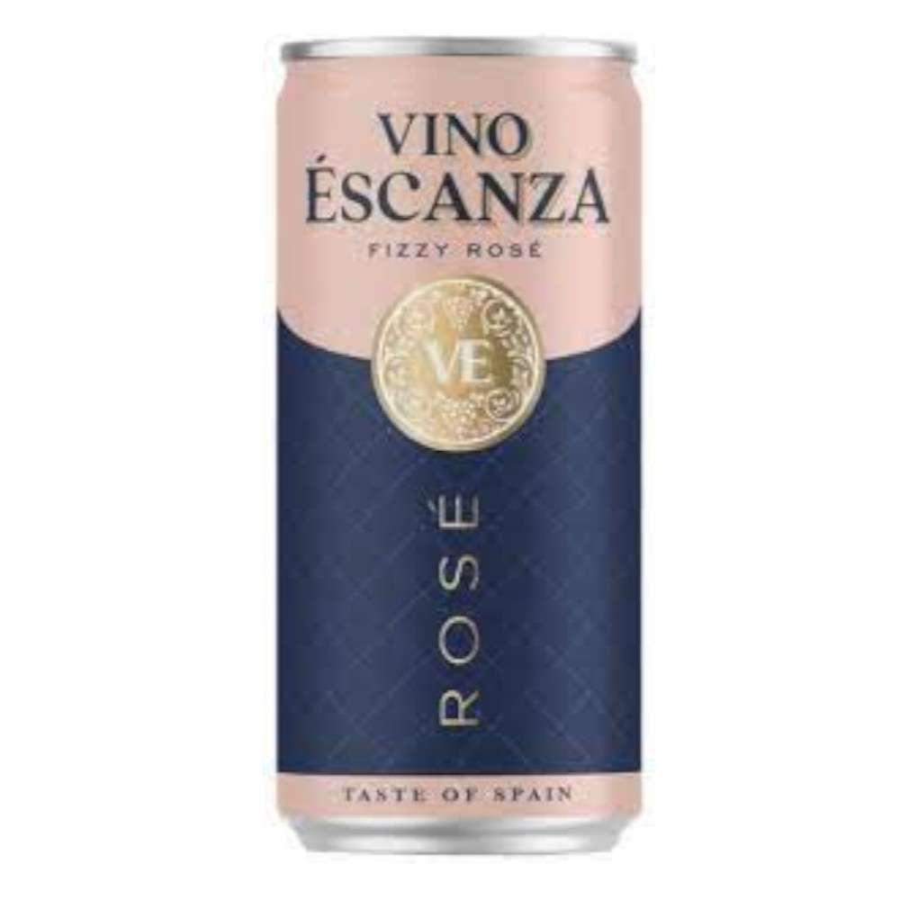 Wino Musujące Escanza Rose 8,5% różowe słodkie 200 ml