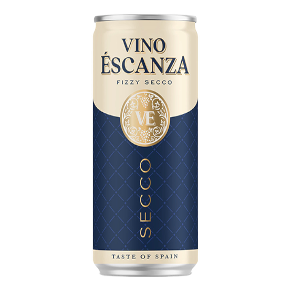 Wino Musujące Escanza Secco 8,5% białe słodkie 200 ml