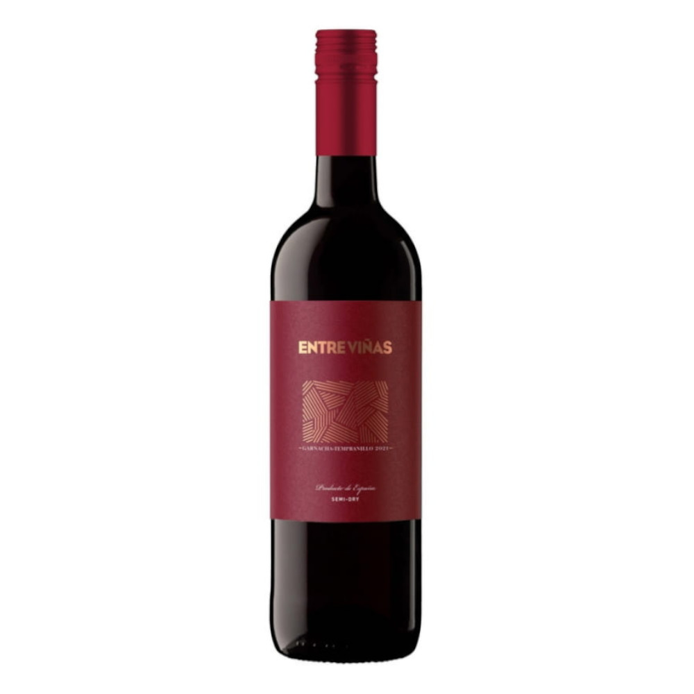 Wino Entre Vinas Garnacha Tempranillo 14,5% czerwone półwytrawne 750 ml