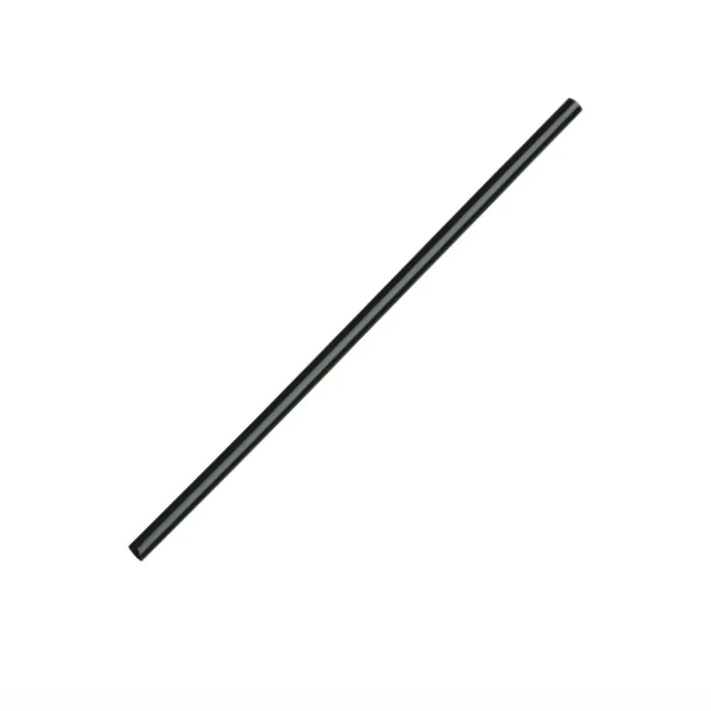 Słomki Rurki cocktailowe Jumbo czarne 22cm x 250