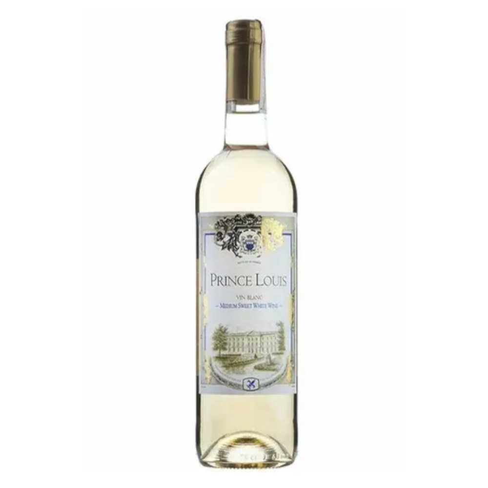 Wino Prince Louis Medium Sweet White 10,5% białe półsłodkie 750 ml