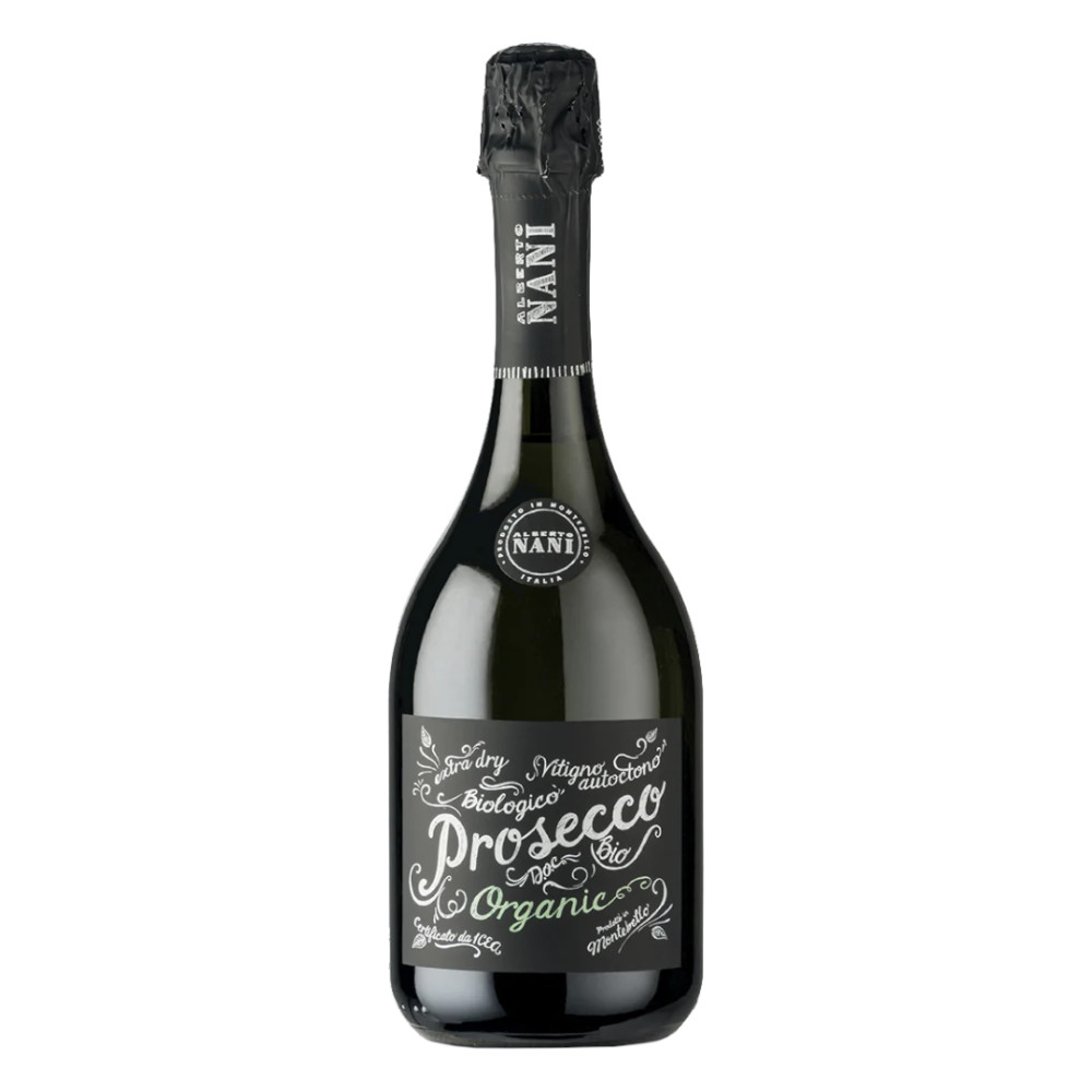 Wino Musujące Alberto Nani Prosecco Organic 11% białe półwytrawne 750 ml