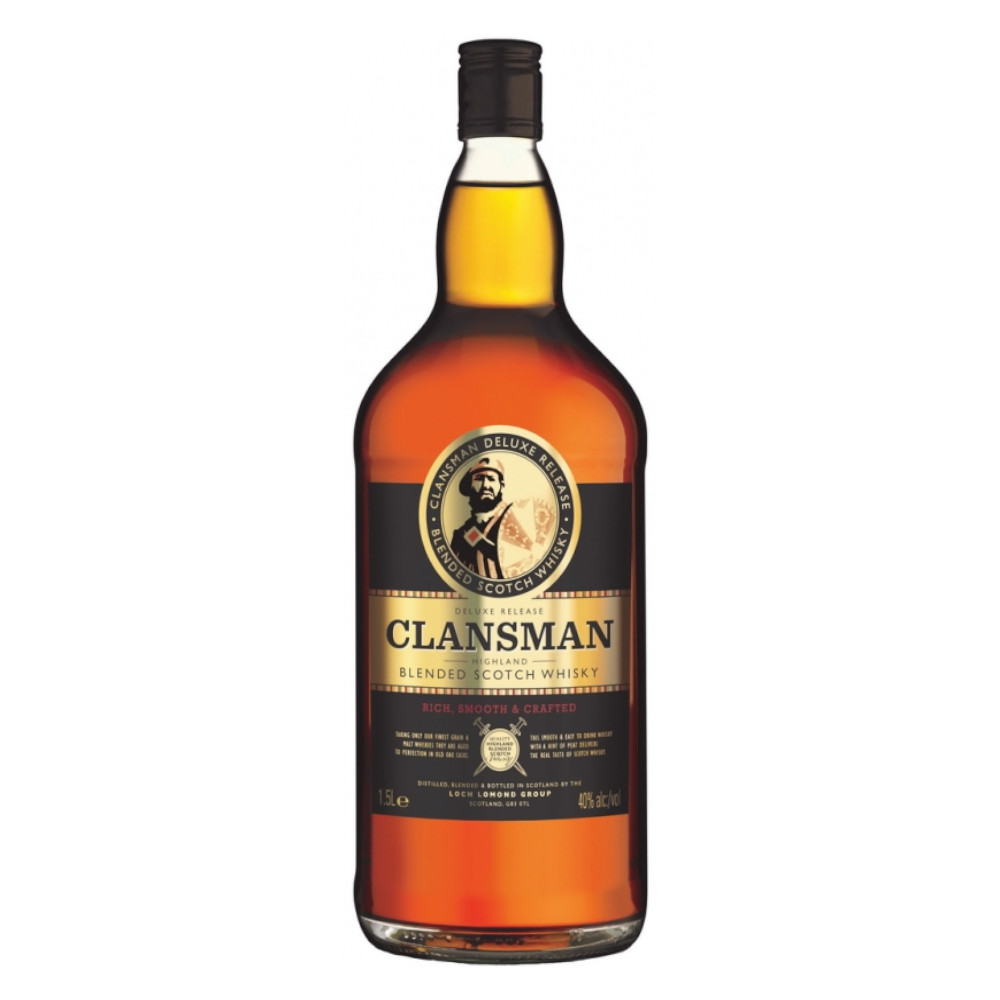 Whisky Clansman Blended Scotch 40% 1500 ml