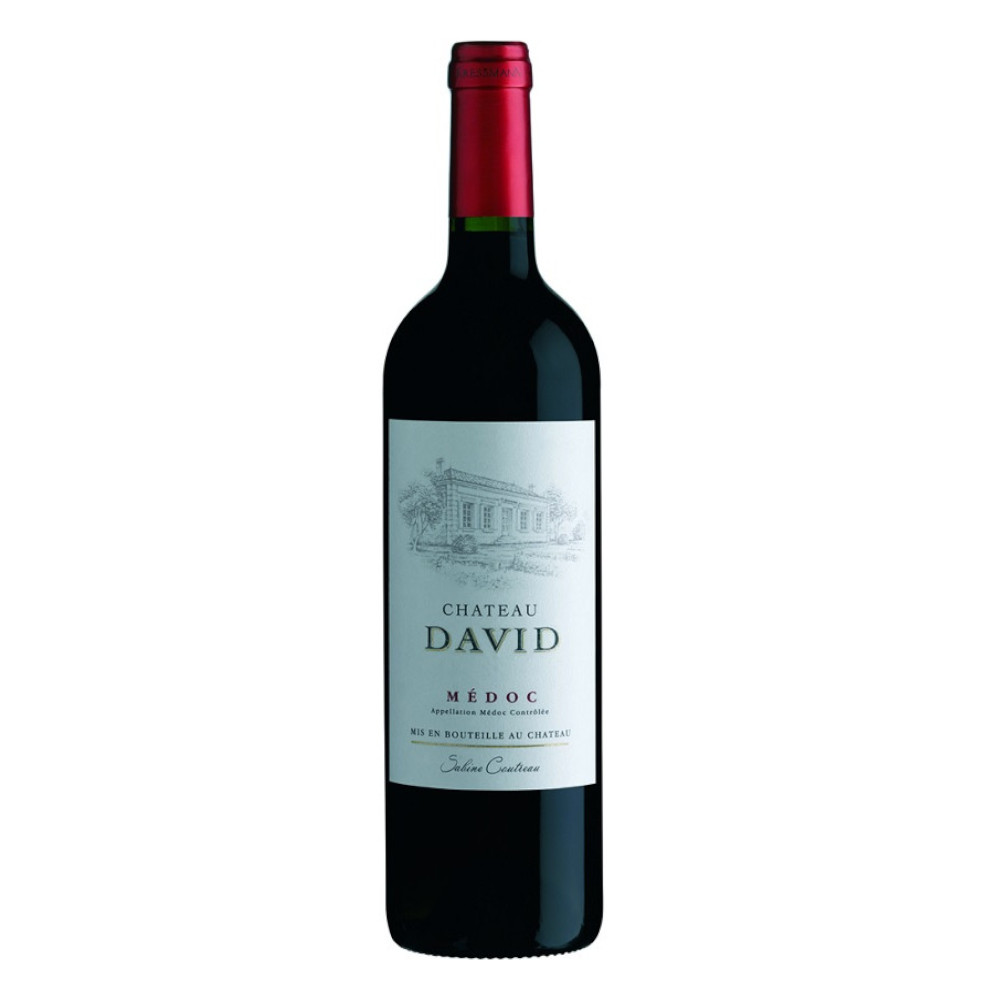 Wino Chateau David Medoc 12,5% czerwone wytrawne 750 ml