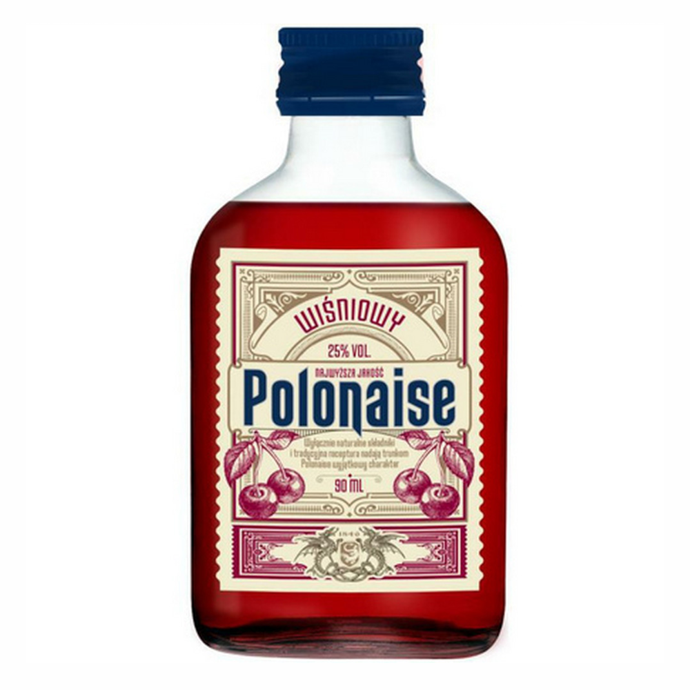 Likier Polonaise Wiśnia 21% 90 ml