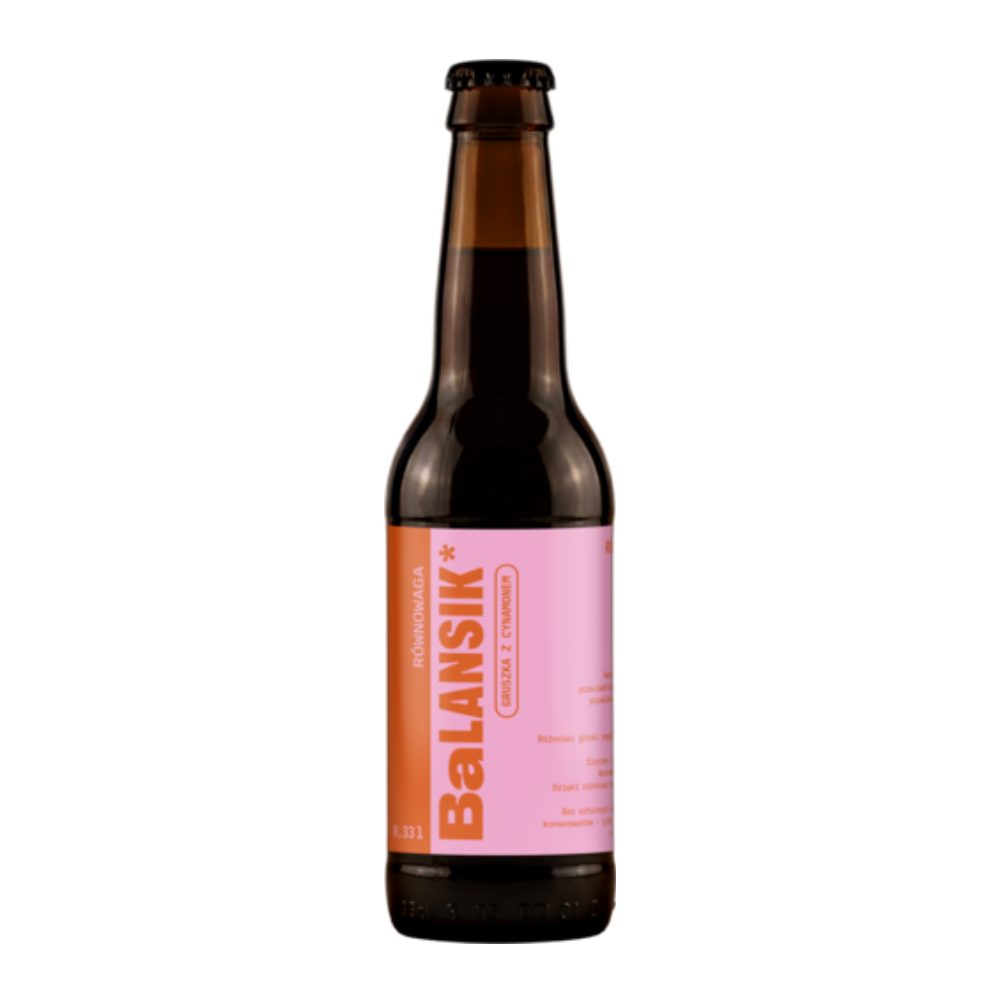 Napój Balansik Gruszka z cynamonem 330 ml