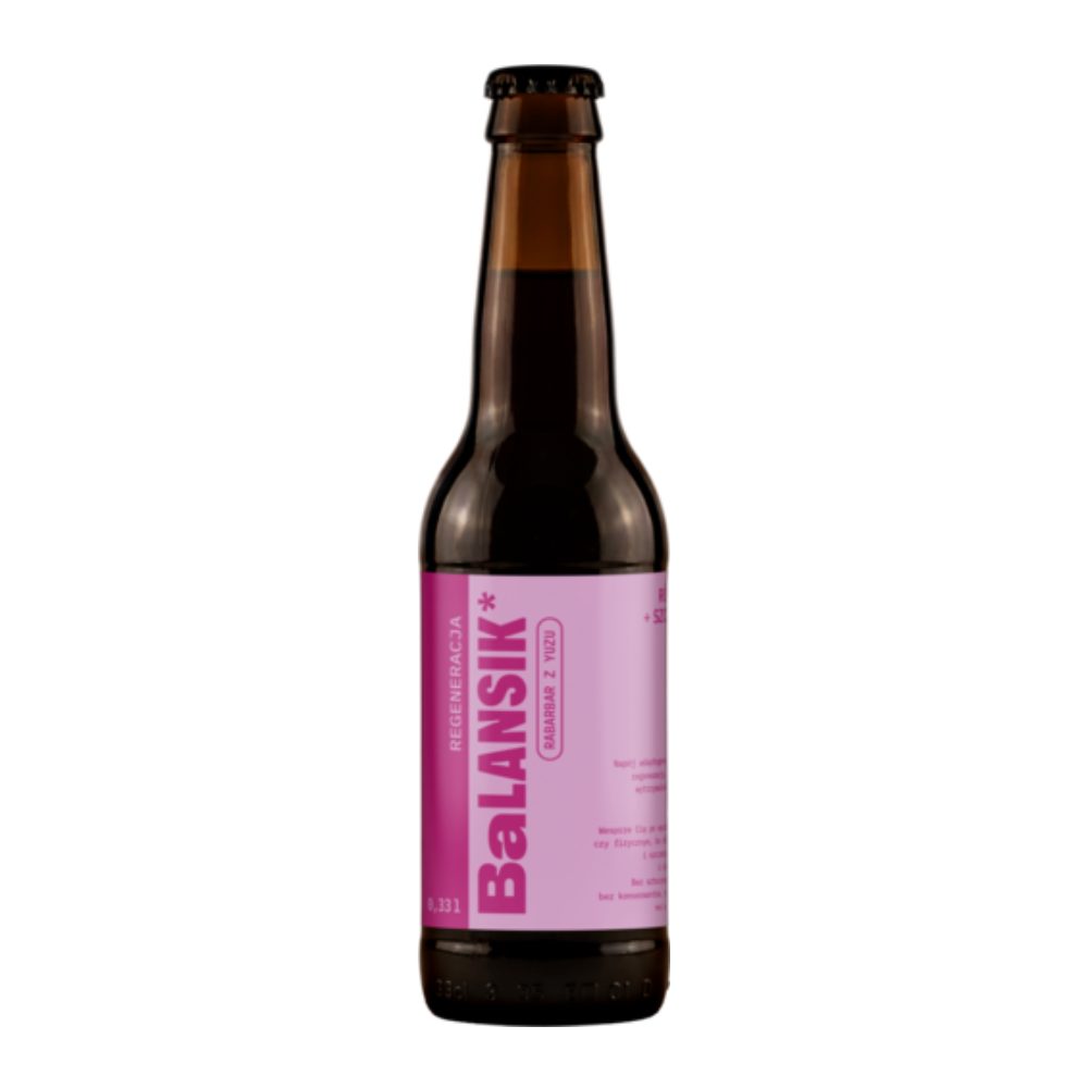 Napój Balansik Rabarbar z yuzu 330 ml