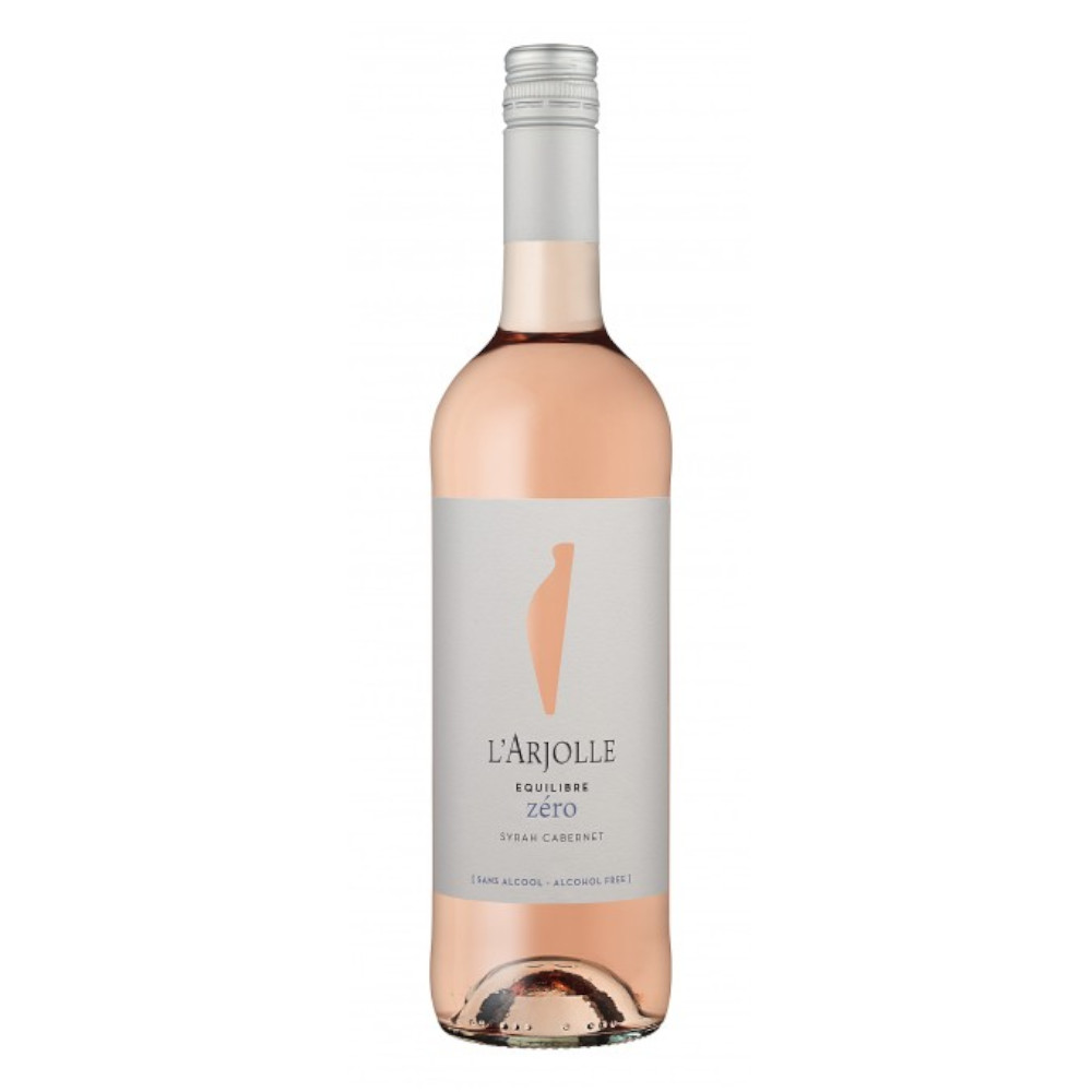Wino L' Arjolle Equilibre Zero Rose 0% różowe wytrawne 750 ml