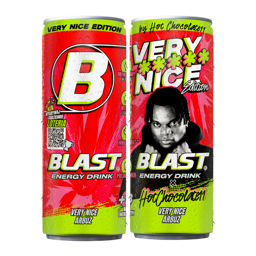 Napój energetyczny Energy Blast Watermelon (20% soku) 250 ml