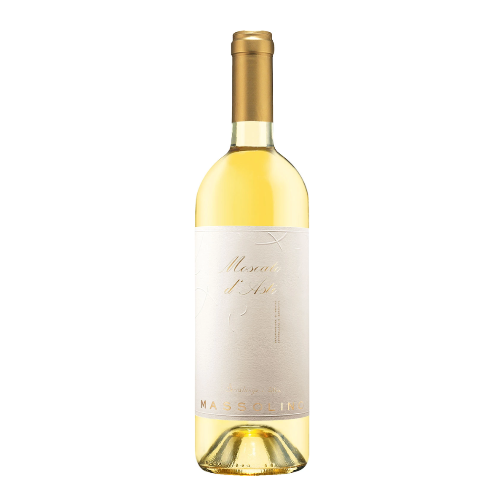 Wino Massolino Moscato D'asti 2024 5% białe słodkie 750 ml
