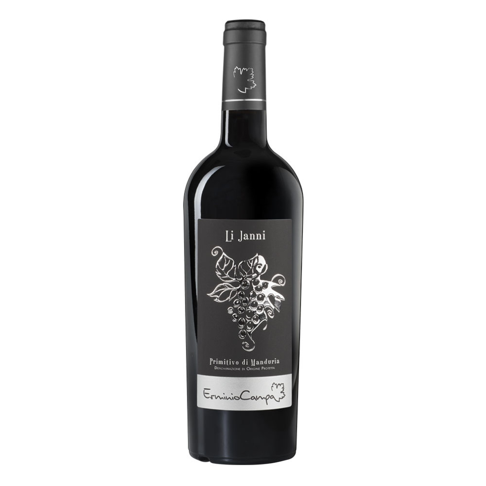 Wino Primitivo di Manduria Li Janni 15% czerwone wytrawne 750 ml