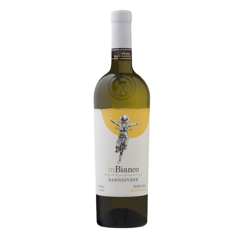Wino Sangiovese InBianco 12,5% białe półwytrawne 750 ml