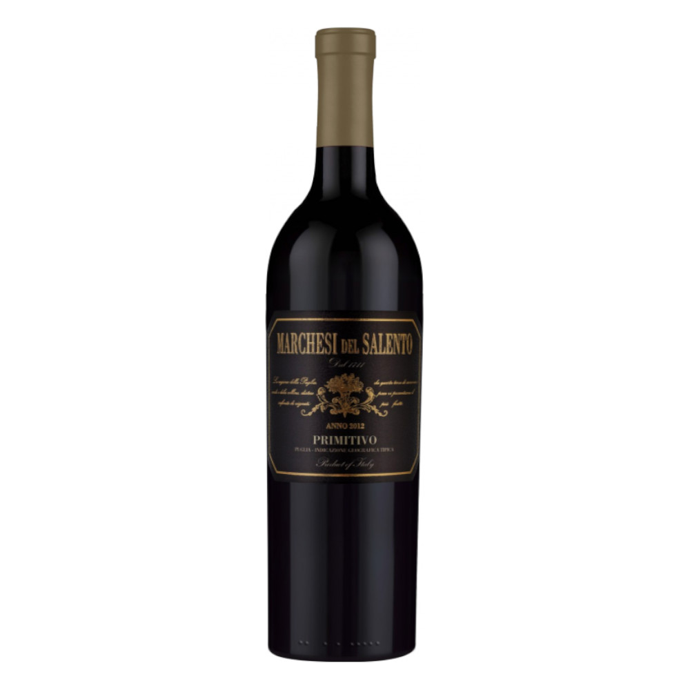 Wino Marchesi del Salento Primitivo Puglia 13% czerwone wytrawne 750 ml