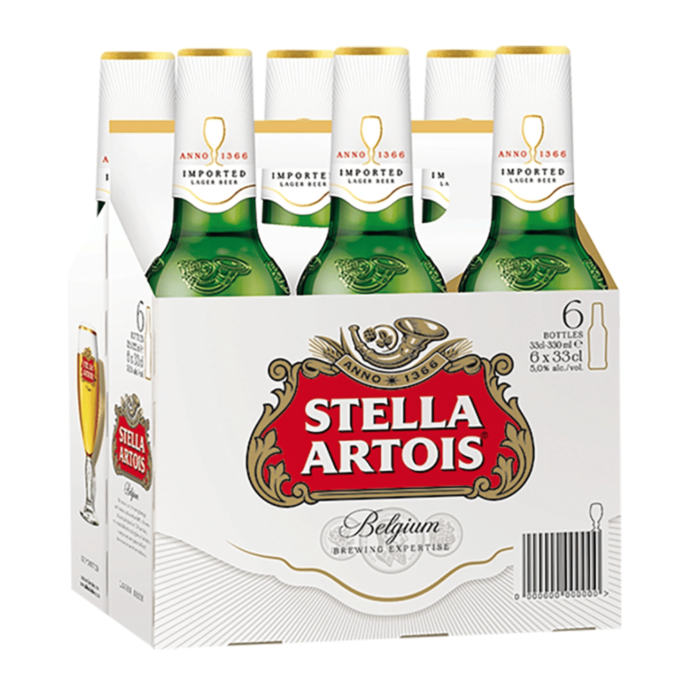 Piwo Stella Artois 5% 6 x 330 ml