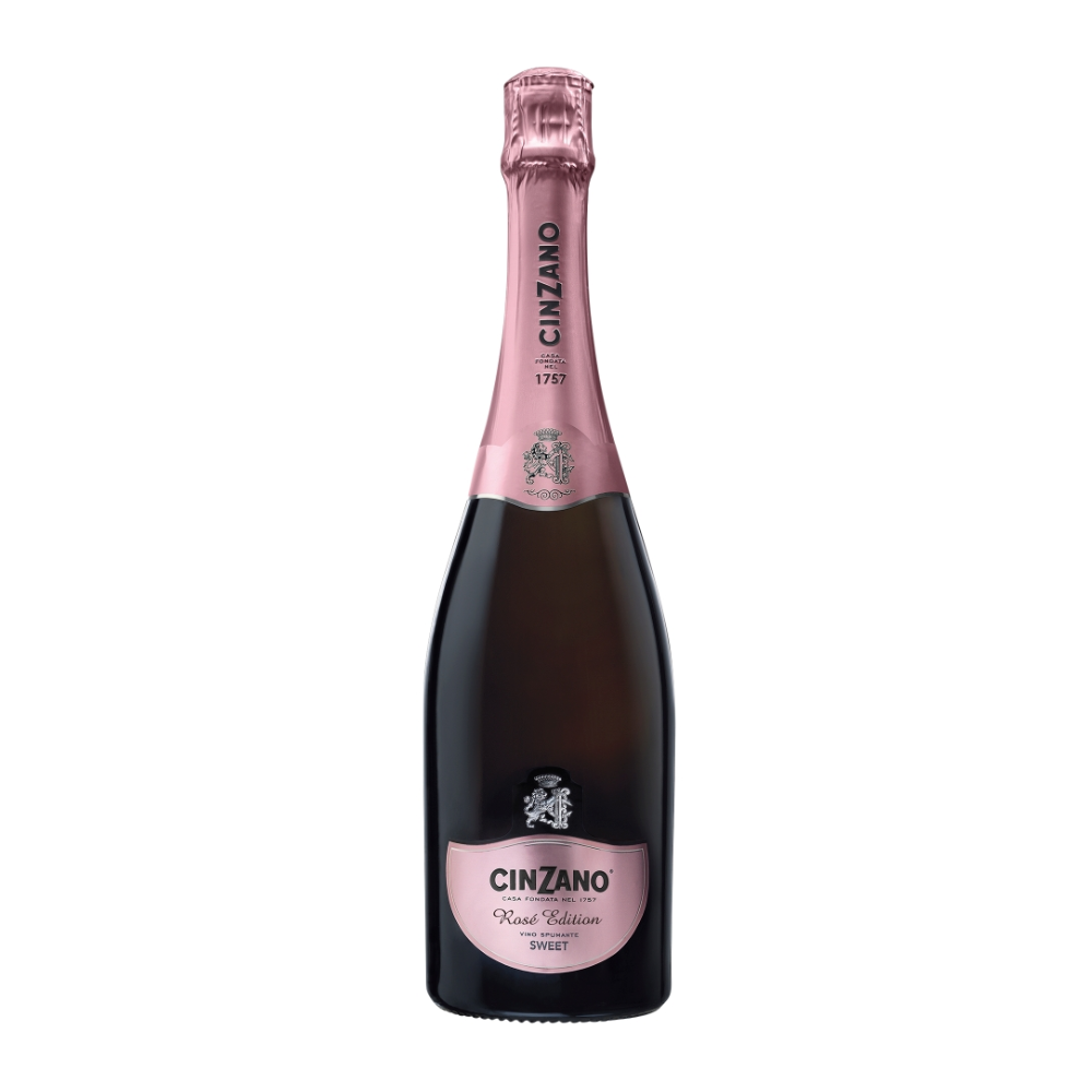 Wino musujące Cinzano Rose Edition 9,5% różowe słodkie 750 ml