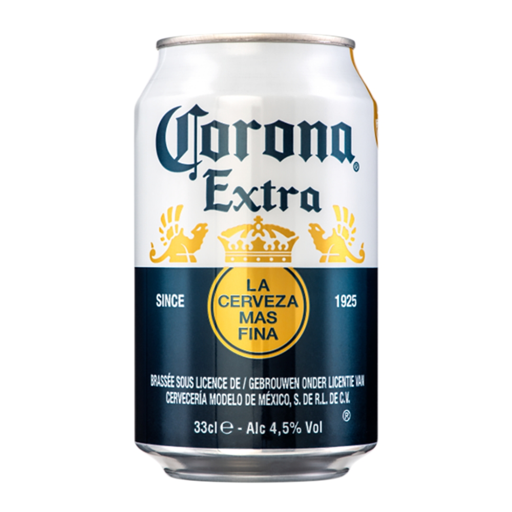 Piwo Corona Extra 4,5% 330 ml puszka DRS