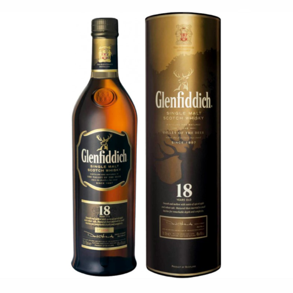 Whisky Glenfiddich 18 YO 40% 700 ml tuba