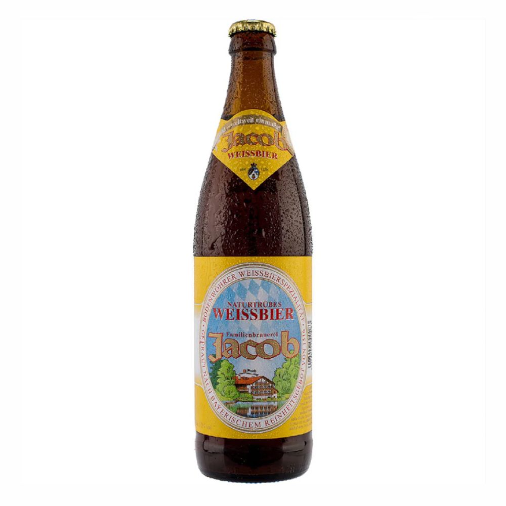 Piwo Jacob Naturtrübes Hefe Weissbier 5,3% 500 ml