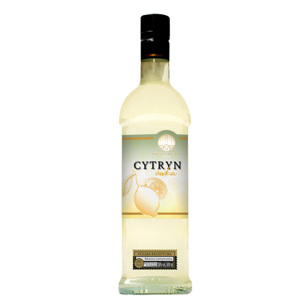 Wódka Piwnica Polska Cytrynówka 28% 500 ml