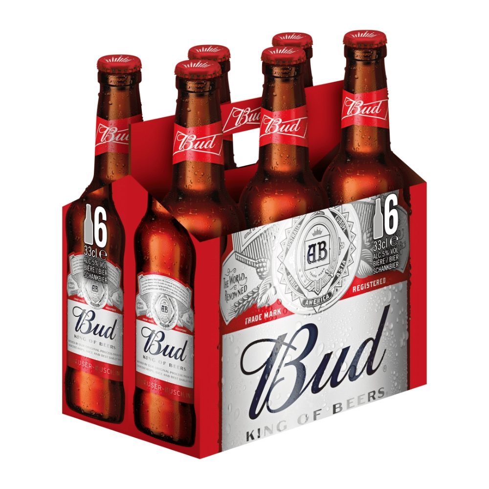 Piwo Bud 5% 6 x 330 ml