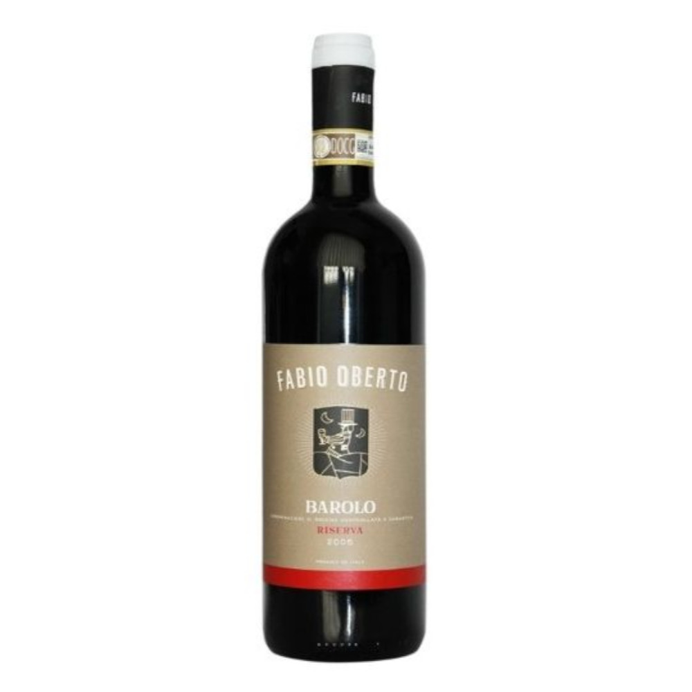 Wino Fabio Oberto Barolo Riserva 14,5% czerwone wytrawne 750 ml
