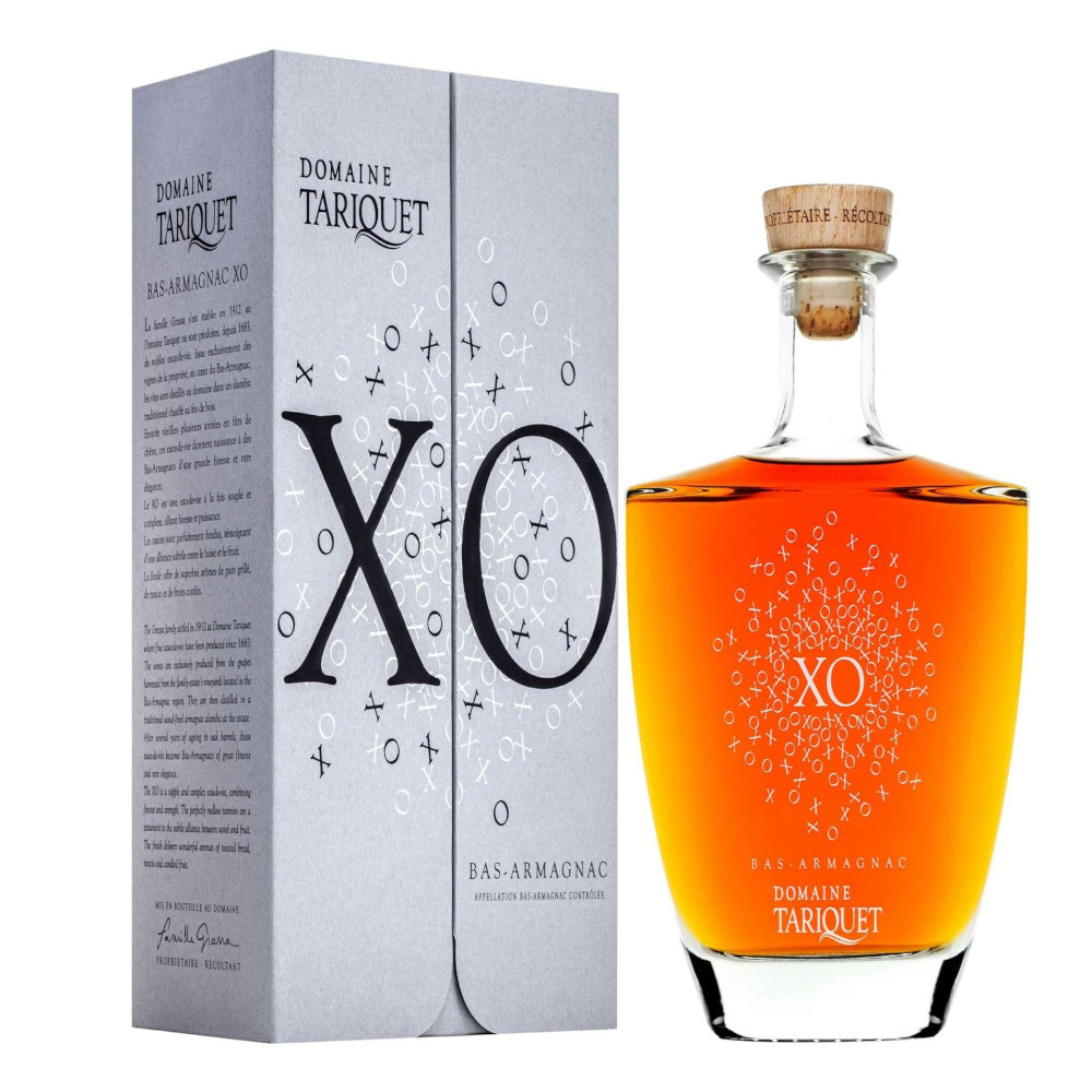Armagnac Tariquet Carafe XO Equilibre 40% 700 ml kartonik