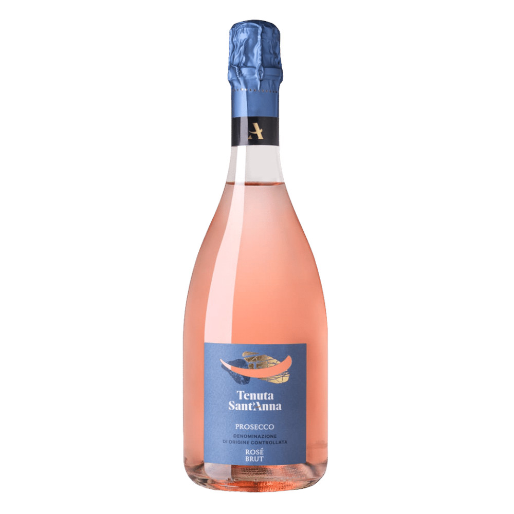 Wino Musujące Prosecco Sant'Anna Prosecco Rose 11% różowe wytrawne 750 ml